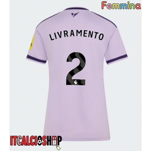 Newcastle United Tino Livramento #2 Terza Maglia Femmina 2026-27 Manica Corta